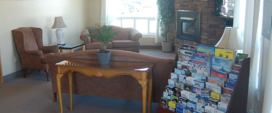 Reception area of The Barons Inn